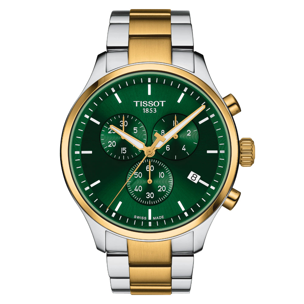 Tissot 45mm XL Classic Quartz Chronograph Sports Watch for Men and Women
