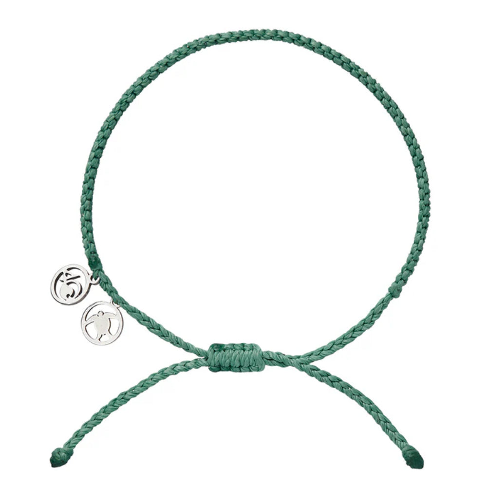 4Ocean Handmade Braided Bracelet Featuring Loggerhead Sea Turtle Design