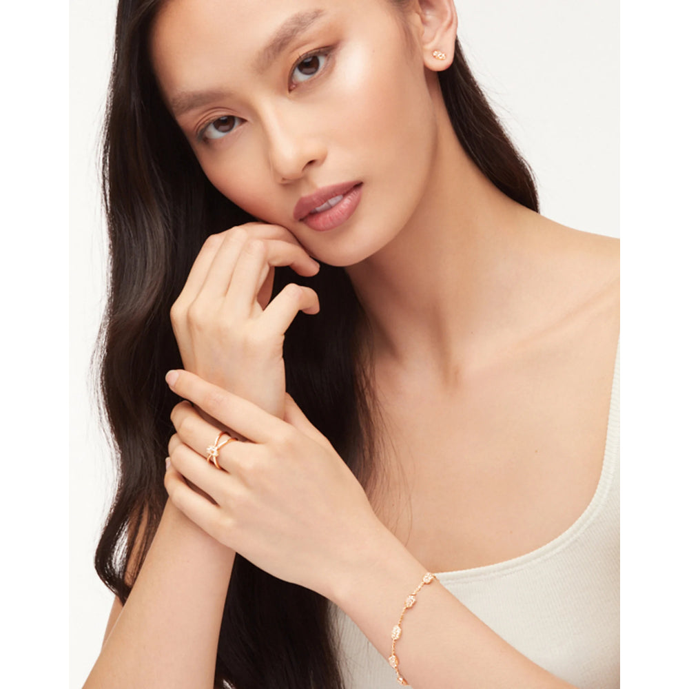 Kendra Scott Emilie Drusy Chain Bracelet - A Shimmering Jewelry Piece for Stylish Stacking