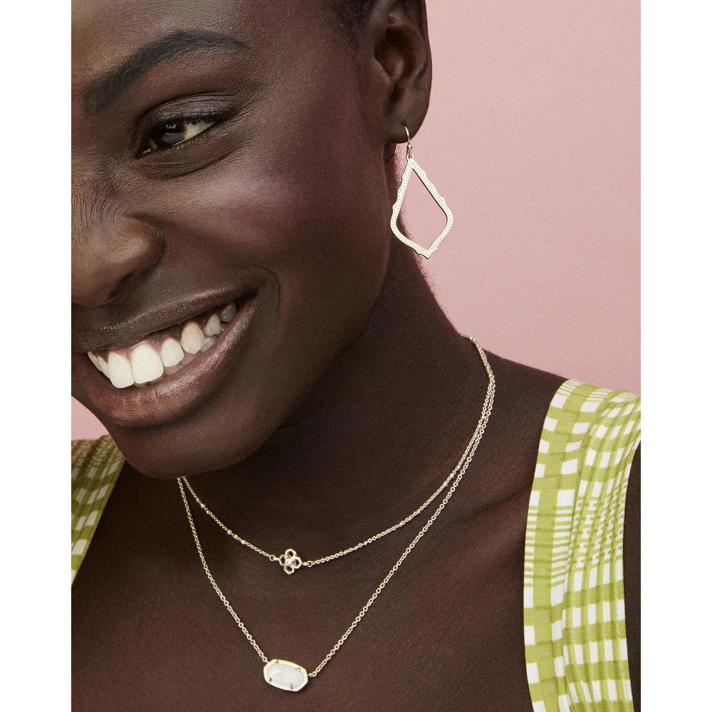 Kendra Scott Iridescent Drusy Elisa Style Pendant Necklace for Women