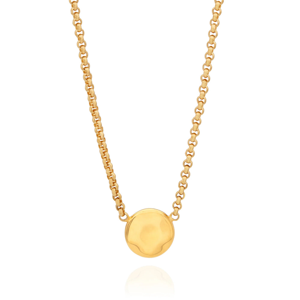 Anna Beck Medium-Sized White Buffalo Turquoise Gemstone Pendant Necklace for Women
