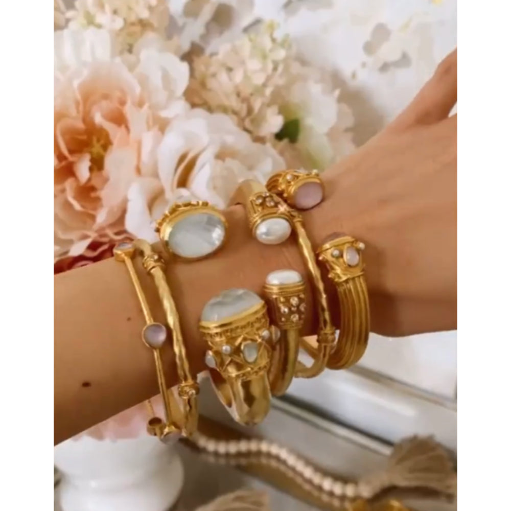 Julie Vos Parisian Luxury Demi Cuff Bracelet - A Fashionable Accessory