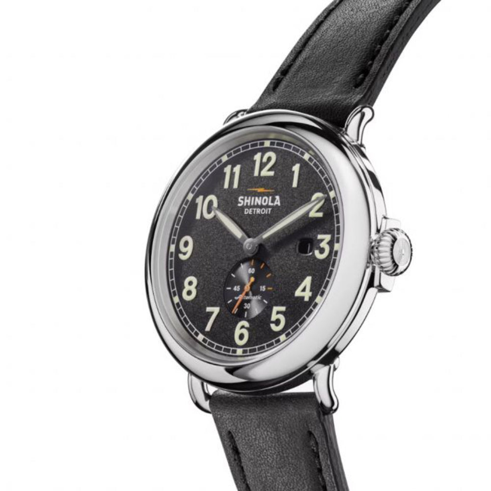 Shinola 45mm Runwell Automatic Watch with Classic Style