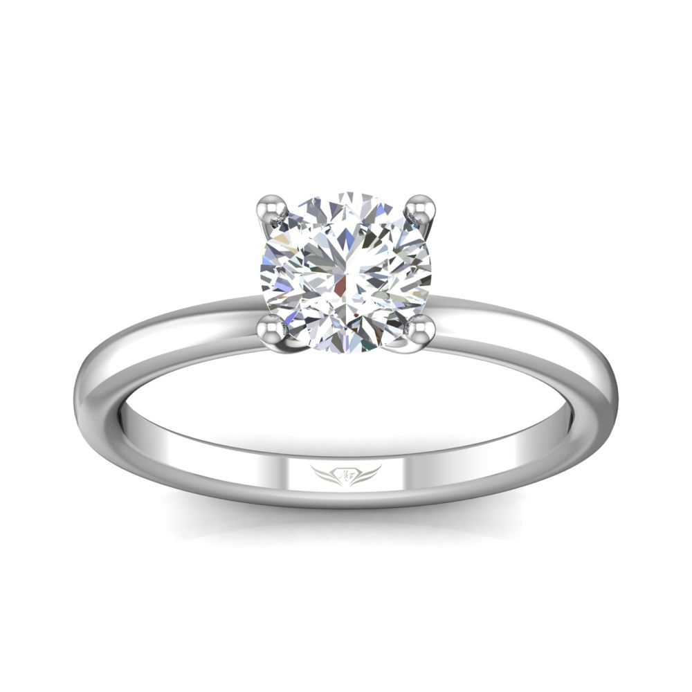 Martin Flyer FlyerFit Single Stone Engagement Ring for a Modern and Elegant Proposal
