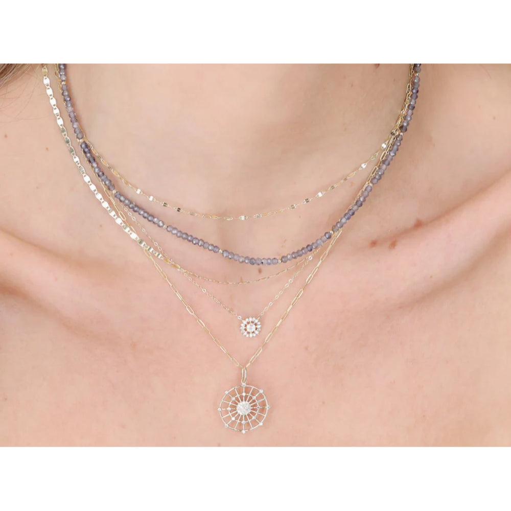 14k Yellow Gold Rachel Reid Mini Shimmer Chain for Layering