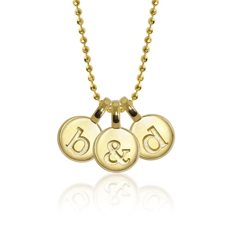 Alex Woo Mini Fashionable Additions Letter Charm