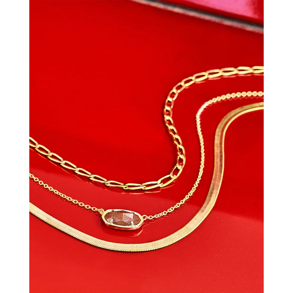 Gorgeous Gold Kendra Scott Kassie Chain Necklace for Layered Look