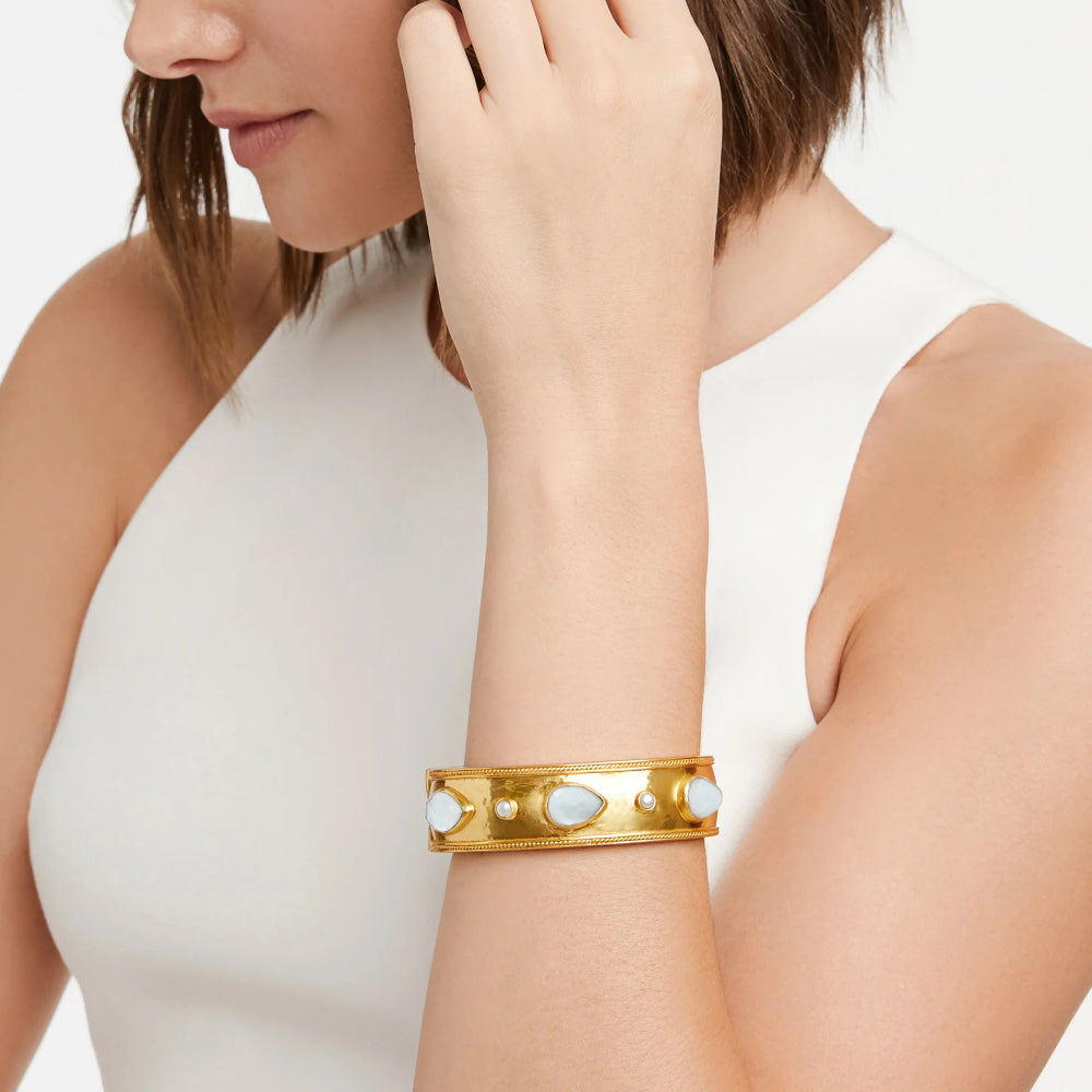 Julie Vos Statement Hinge Bangle from Cannes - A Luxurious Jewelry Piece