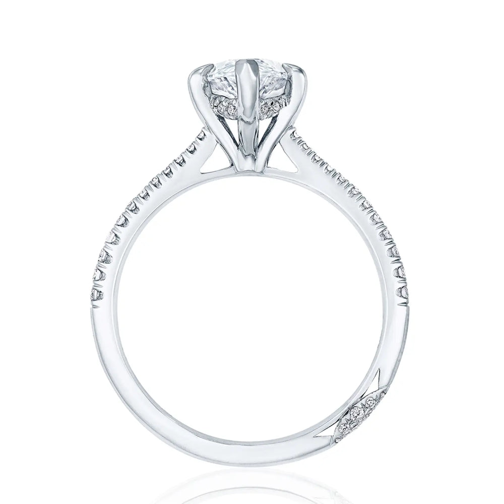 Tacori Founder's Collection Pear-Shaped Solitaire Engagement Ring for a Timeless Proposal