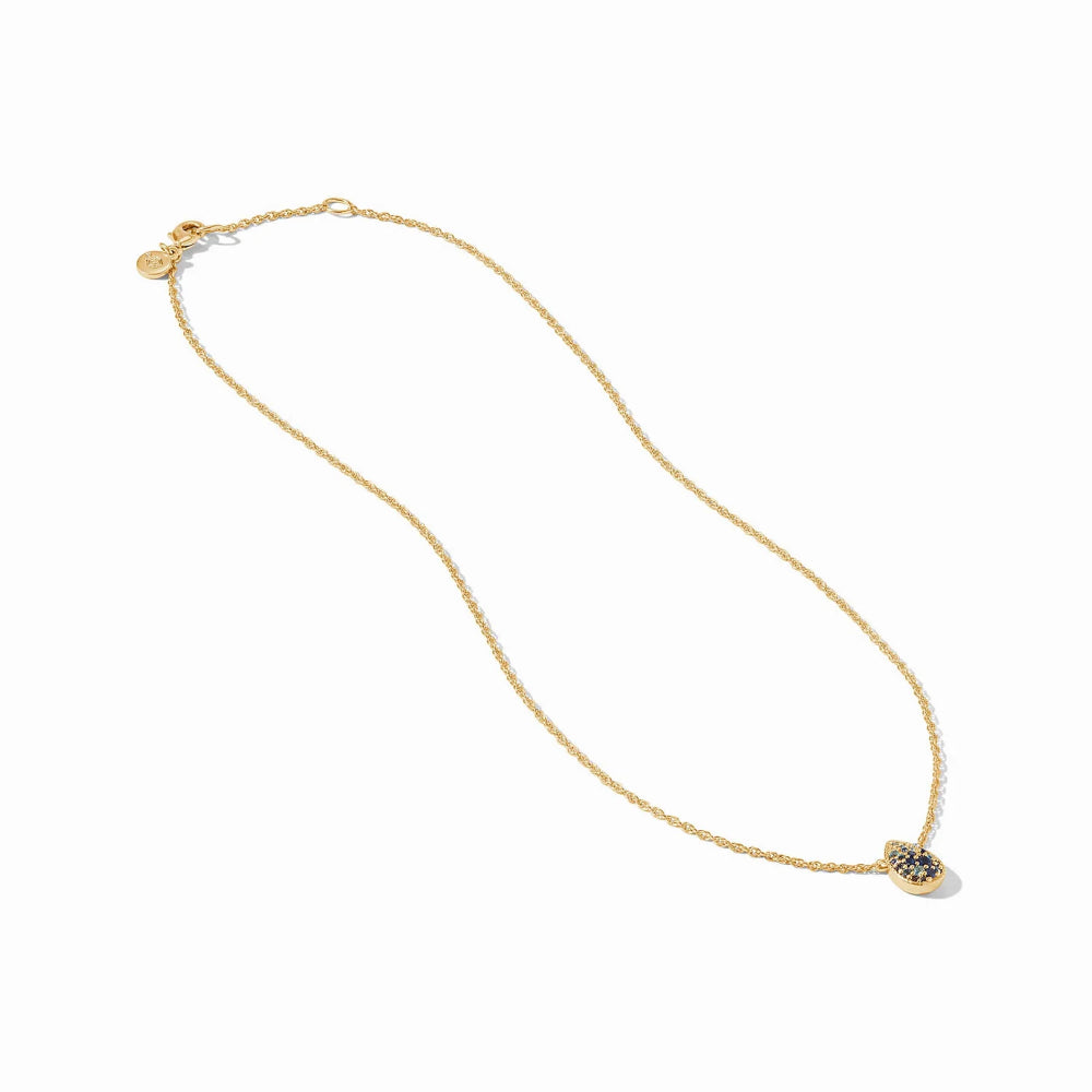 Julie Vos Delicate Luna Teardrop Design Necklace for Women