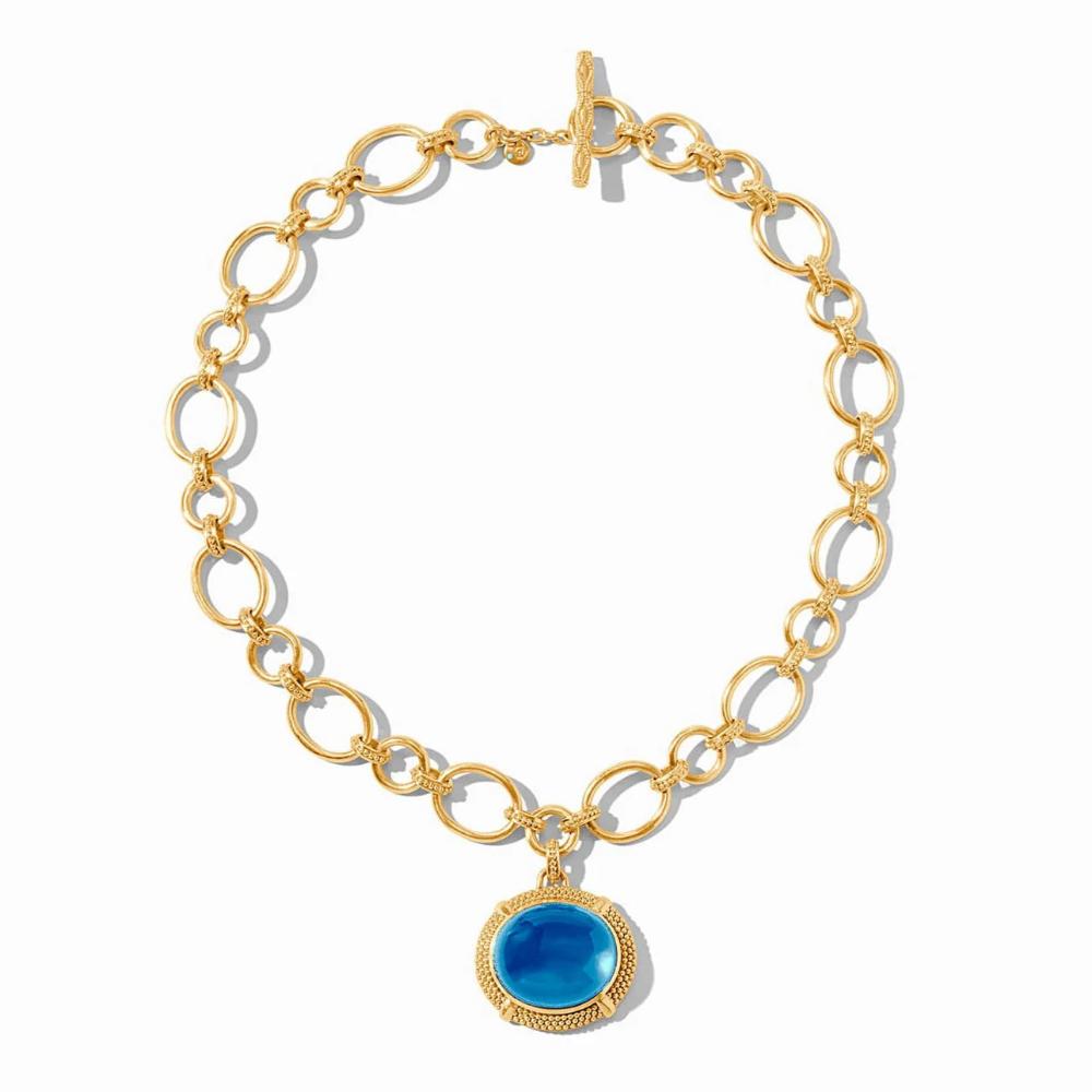 Julie Vos Fashionable Cabochon Statement Necklace for Stylish Women