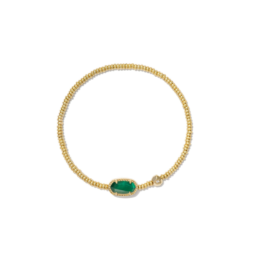 Kendra Scott Grayson Gold-Plated Stretch Bracelet - A Stunning Addition to Your Jewelry Collection
