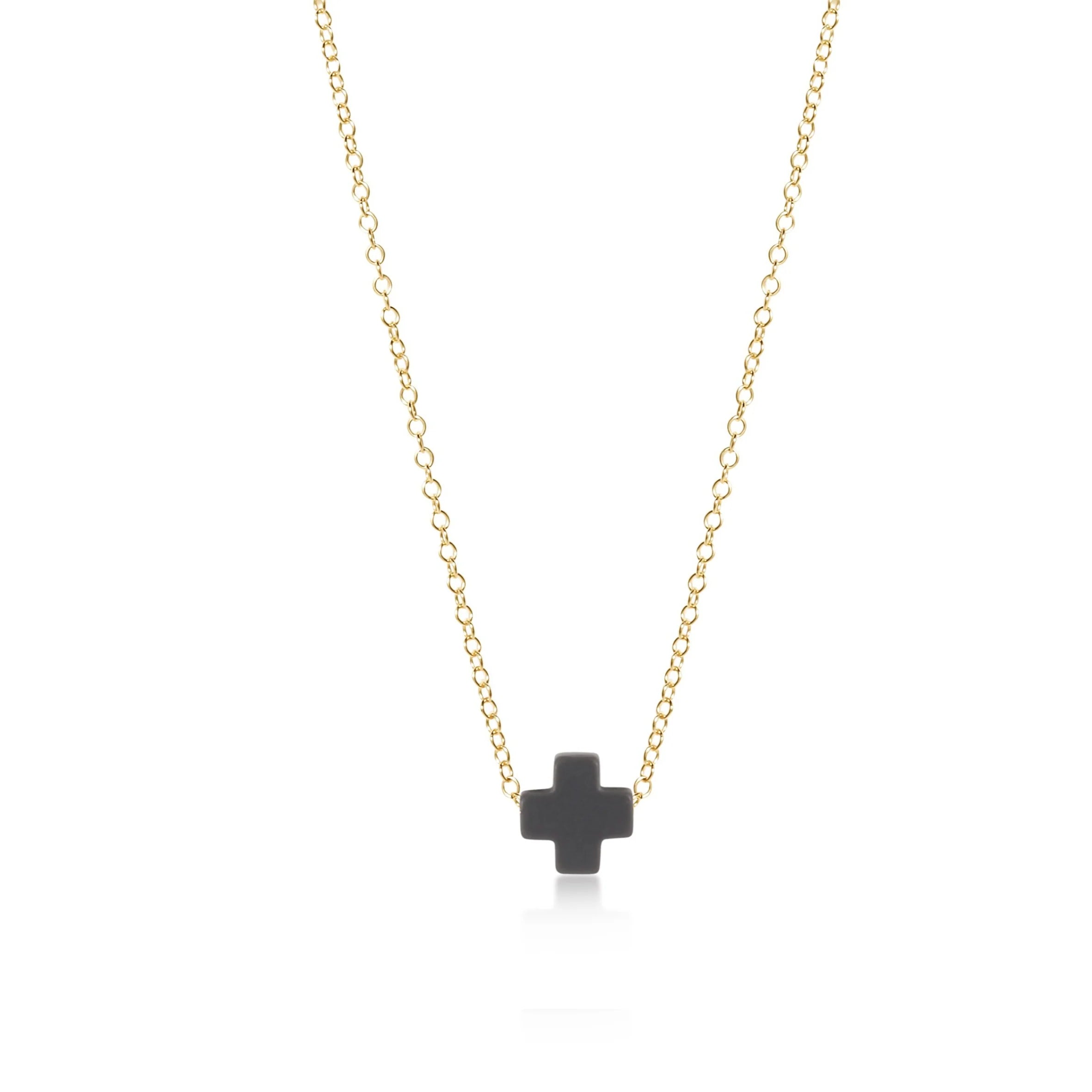 Enewton 16-Inch Gold-Filled Signature Cross Necklace - A Timeless Jewelry Piece