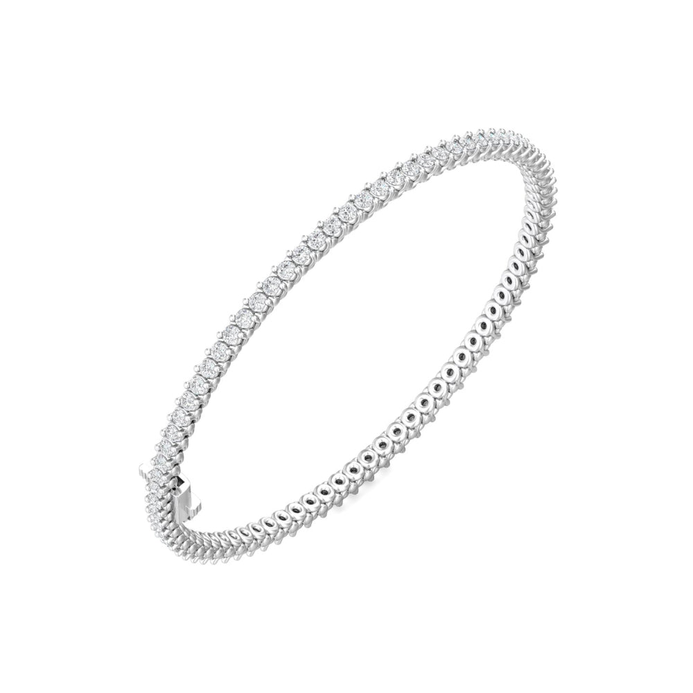 Exquisite 14k Diamond Martin Flyer Tennis Bracelet for Elegant Wrist Adornment