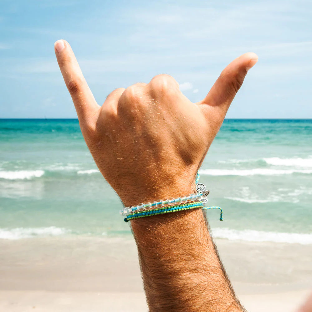 4Ocean 2024 April Earth Day Special Edition Beaded Recycled Bracelet