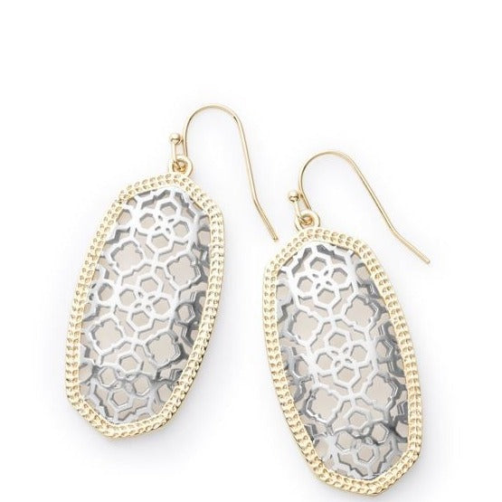 Kendra Scott Filigree Elle Drop Earrings with Stunning Design