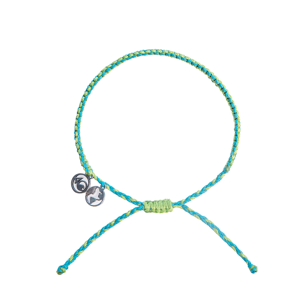 4Ocean Exclusive Limited Edition Earth Day Braided Wrist Bracelet for April 2024