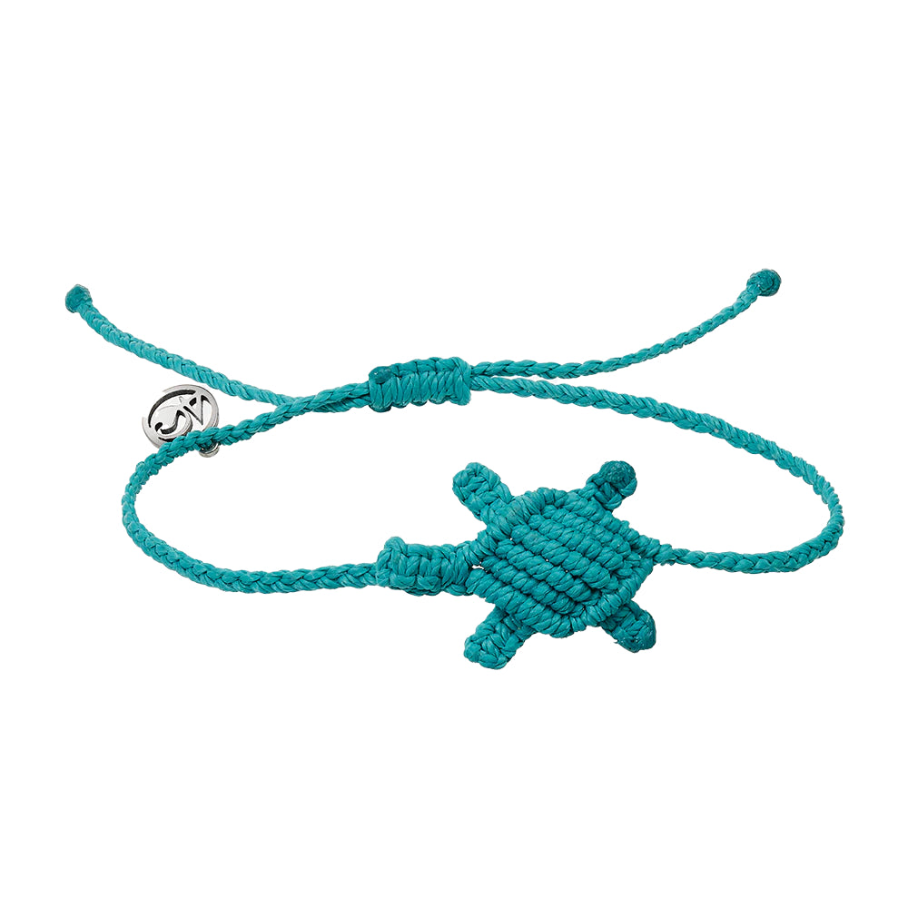 4Ocean Handmade Sea Turtle Macrame Bracelet - Recycled & Adjustable