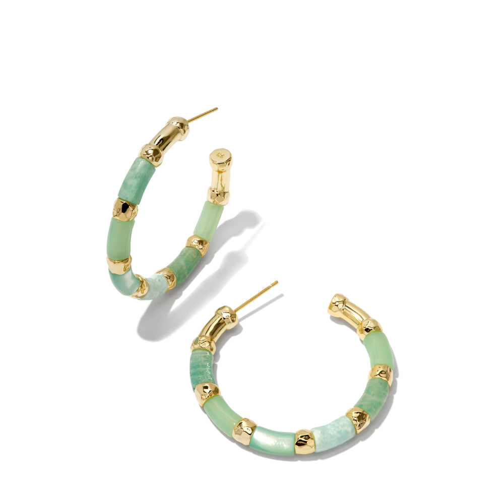 Stylish Kendra Scott Gigi Gold Hoop Earrings for Fashionable Women