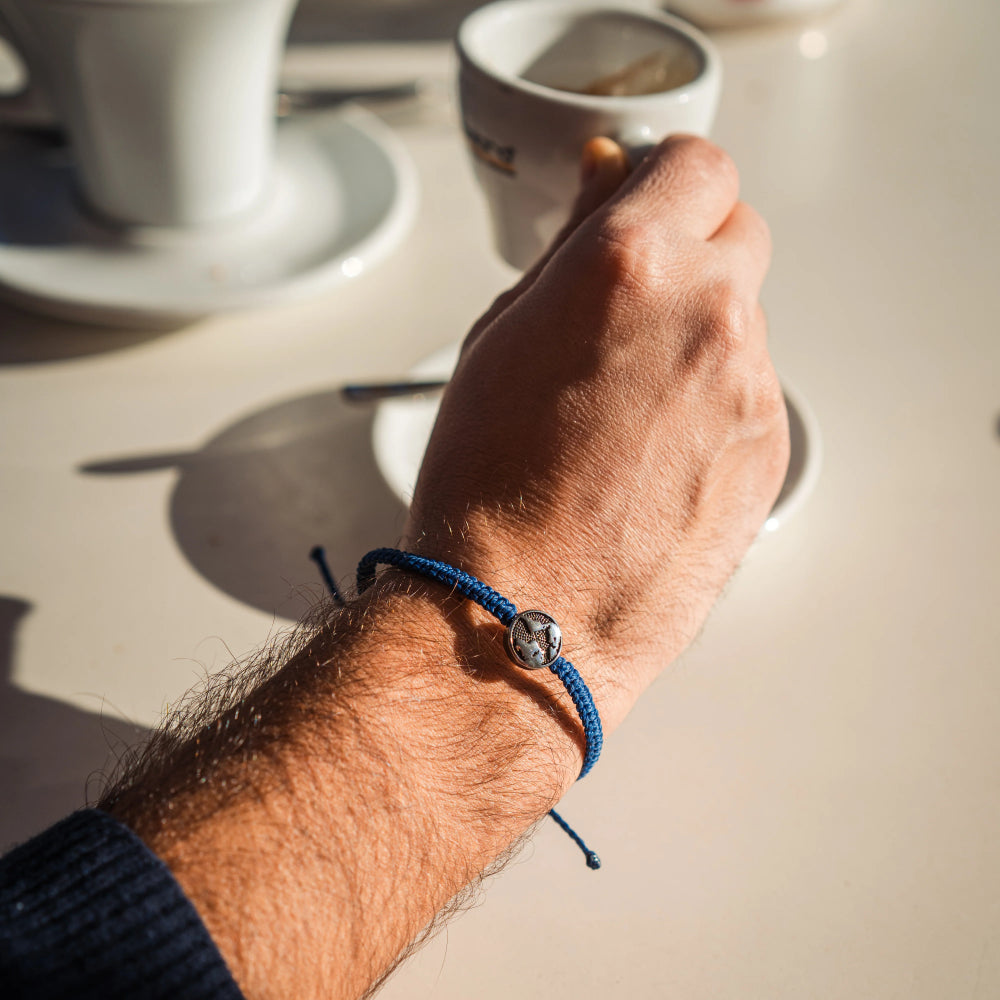 4Ocean Worldwide Ocean Resilience Braided Bracelet for Both Men and Women