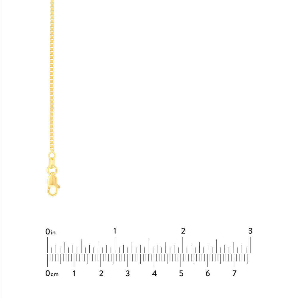 14-karat Yellow Gold 1.2-millimeter Classic Box Chain Necklace