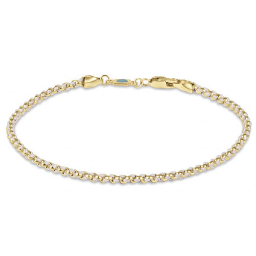 Enchanting 6.75-inch Gold-filled Hope Together Bracelet