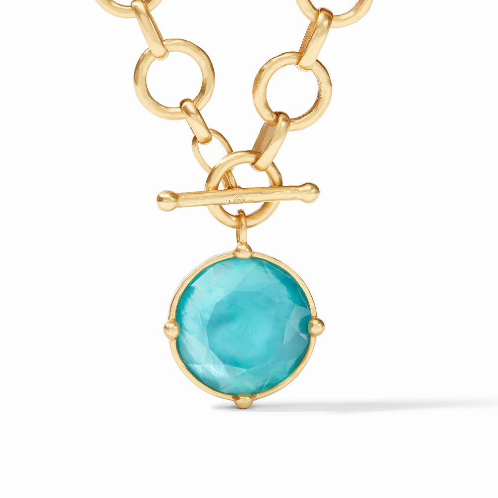 Julie Vos Shining Honeybee Statement Necklace with 24K Gold Plate
