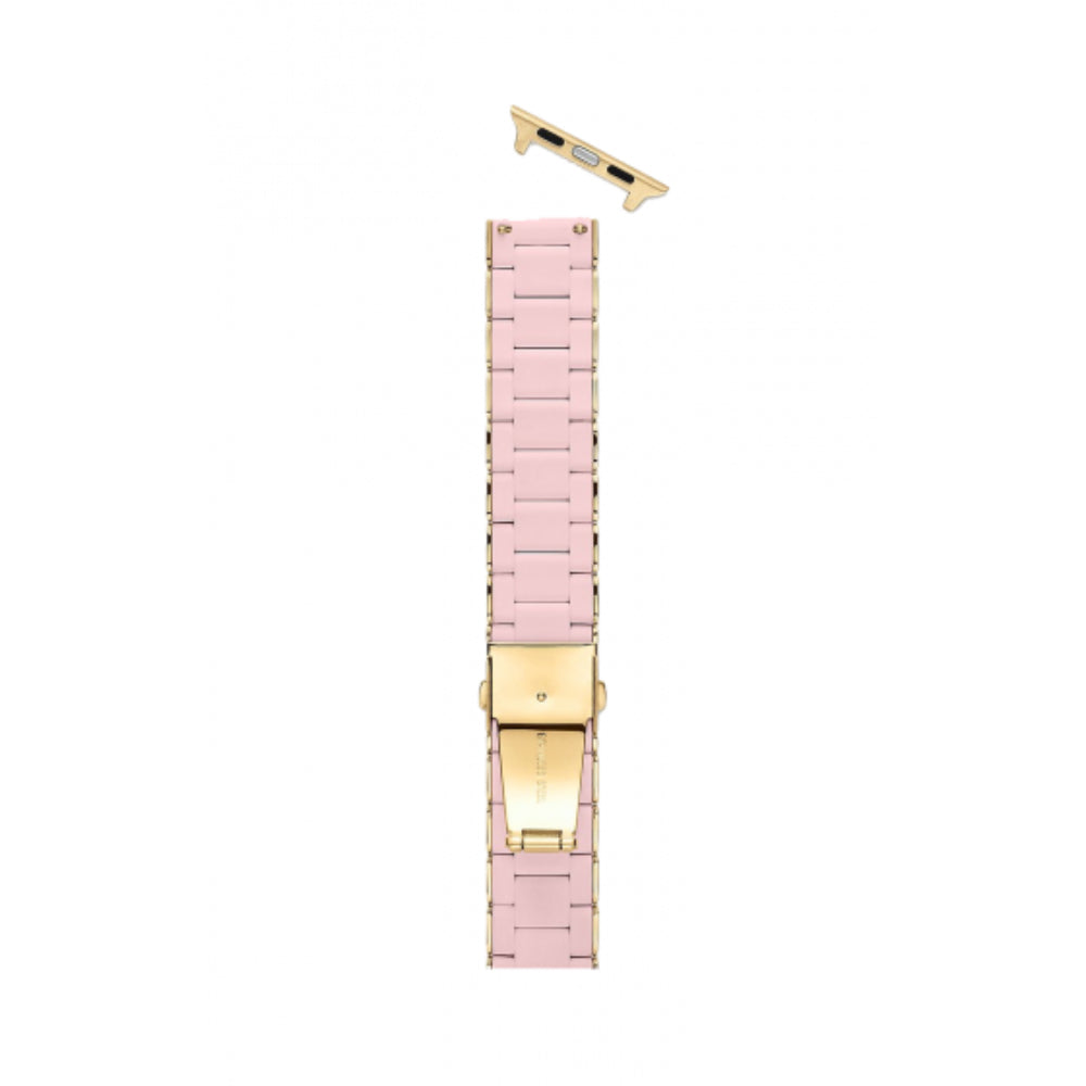 Michele Soft Pink Silicone-Wrapped Bracelet Band for Apple Watch® Series 1 - 7