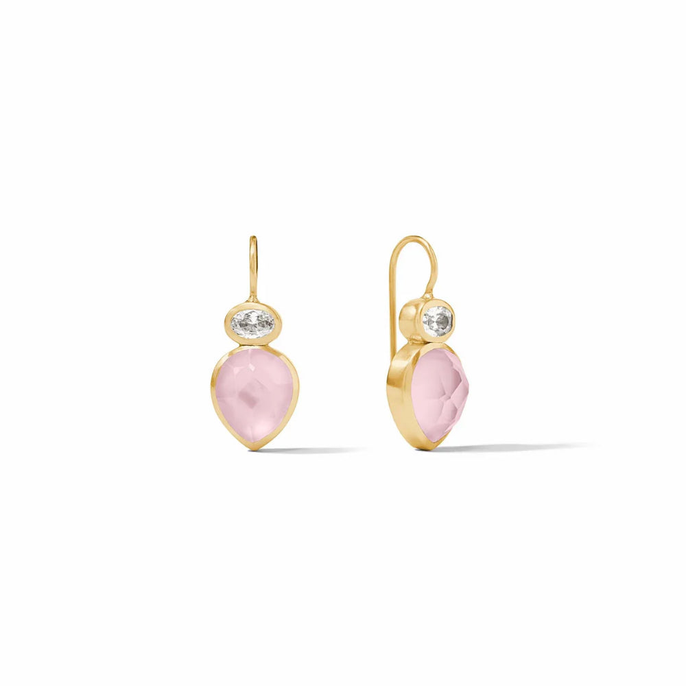 Julie Vos Clementine Drop Earrings for Women with Sparkling Gemstones