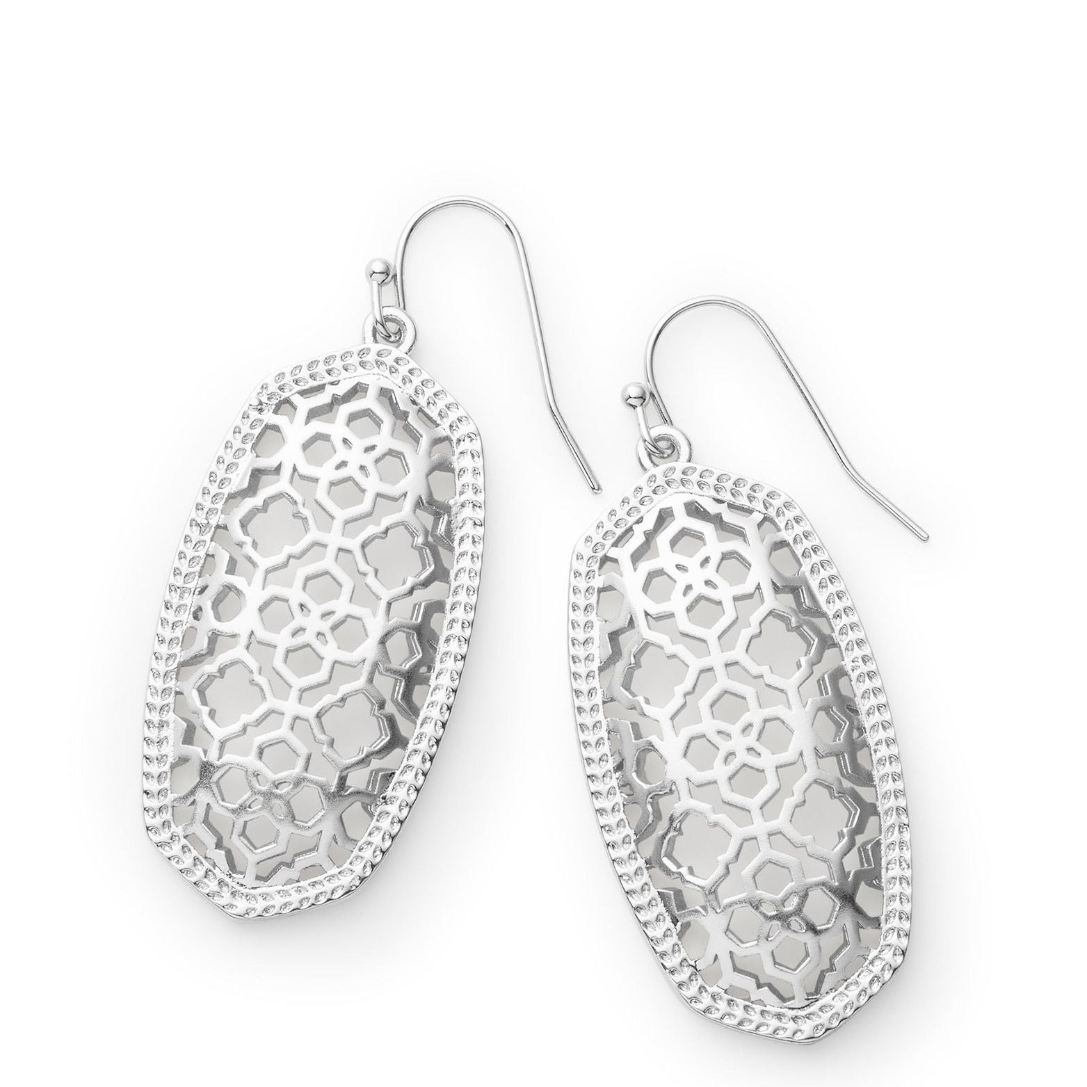 Kendra Scott Filigree Elle Drop Earrings with Stunning Design