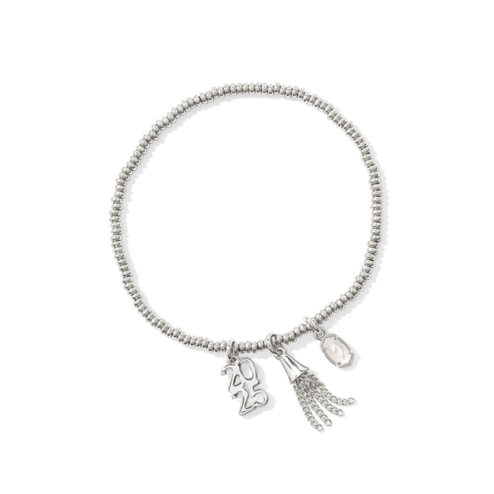 Kendra Scott Dichroic Glass 2025 Graduation Stretchable Bracelet