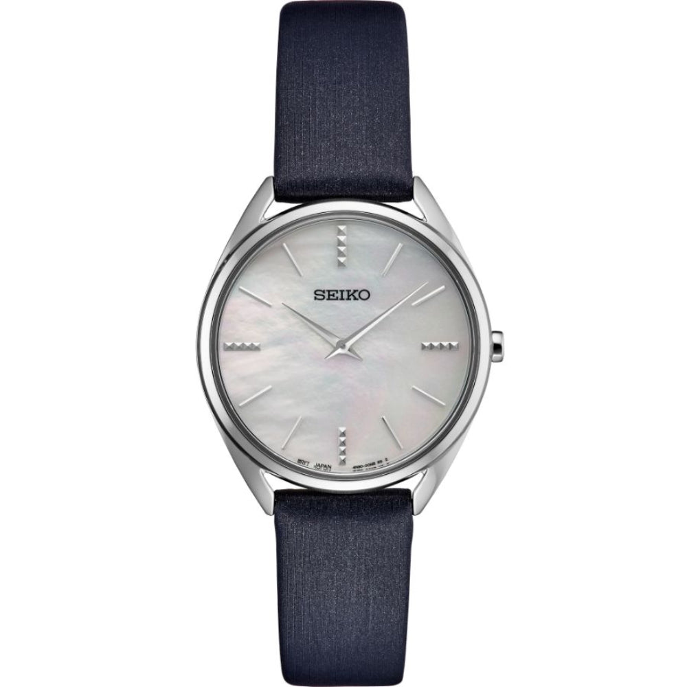Seiko 32mm Quartz Watch from Essentials Collection with Sophisticated Design