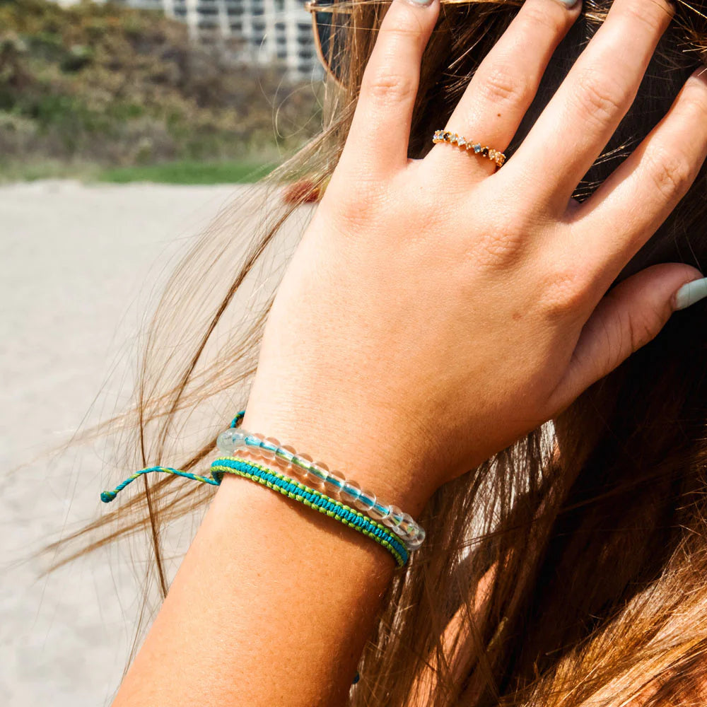 4Ocean 2024 April Earth Day Special Edition Beaded Recycled Bracelet