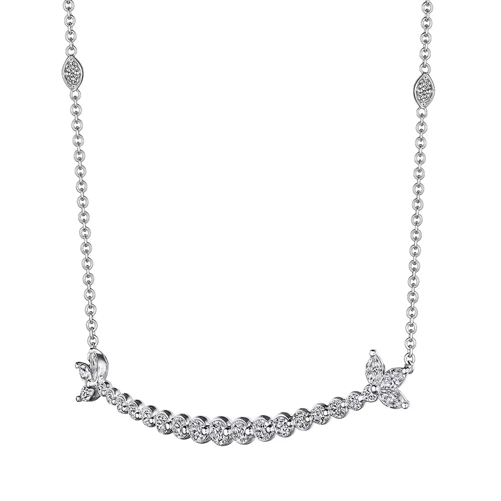 18k Verragio Hera Marquise Diamond Elegant Choker Necklace