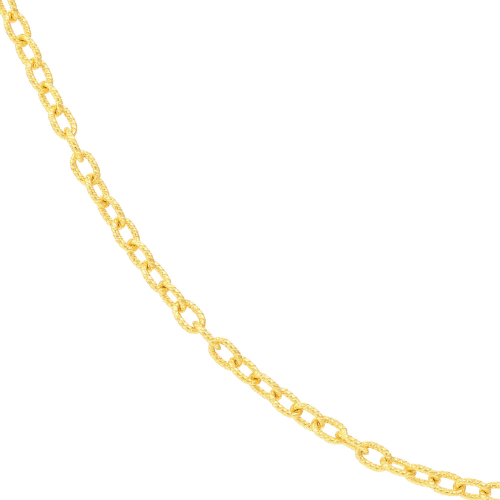 14-karat 1.9-millimeter Designer Rolo Gold Chain, 18 Inches