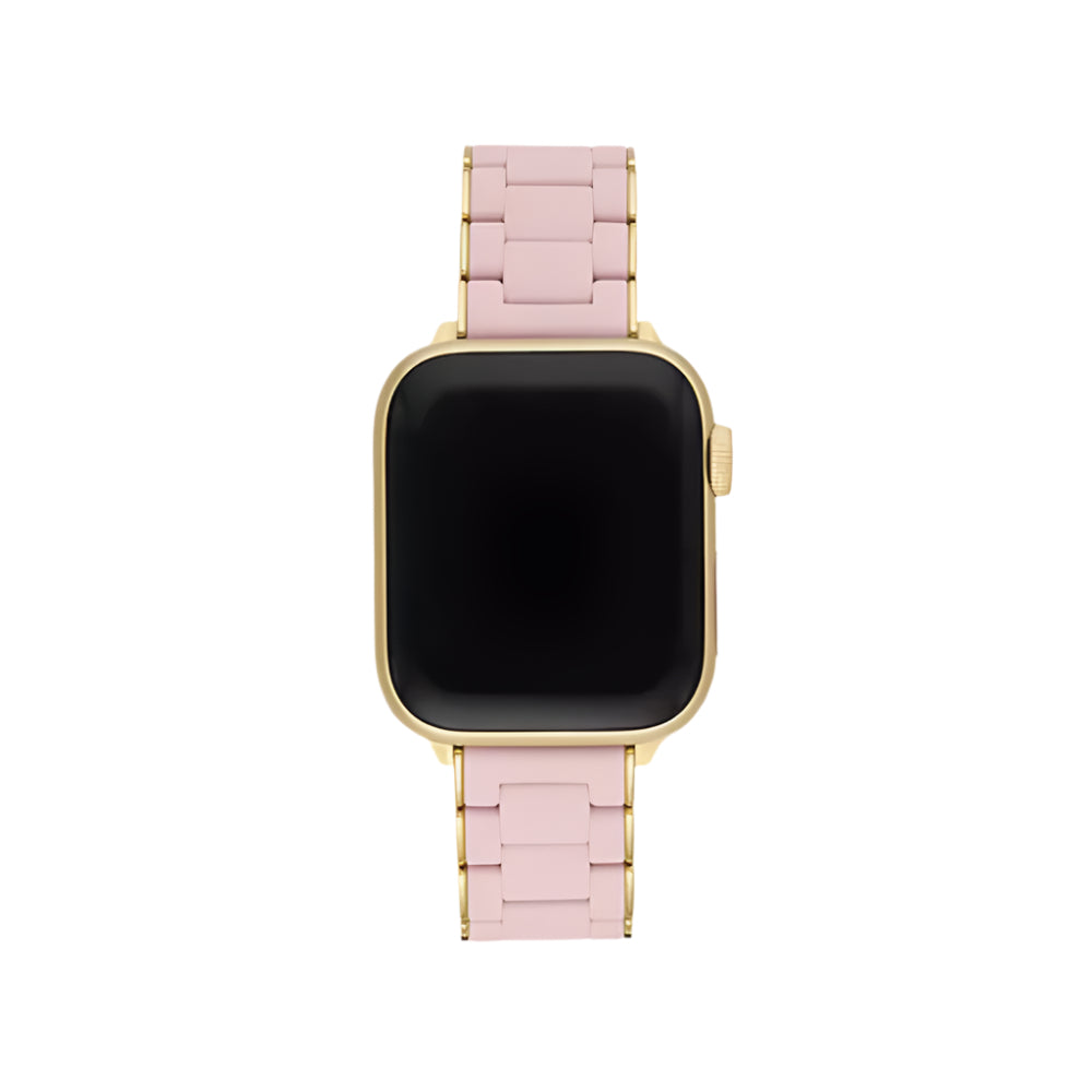Michele Soft Pink Silicone-Wrapped Bracelet Band for Apple Watch® Series 1 - 7