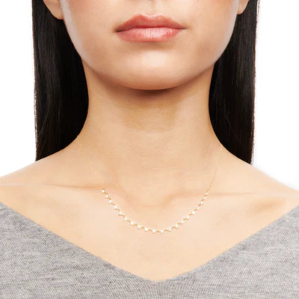 Simon G. 18k Gold Harmonie Diamond Necklace for Stylish Layering