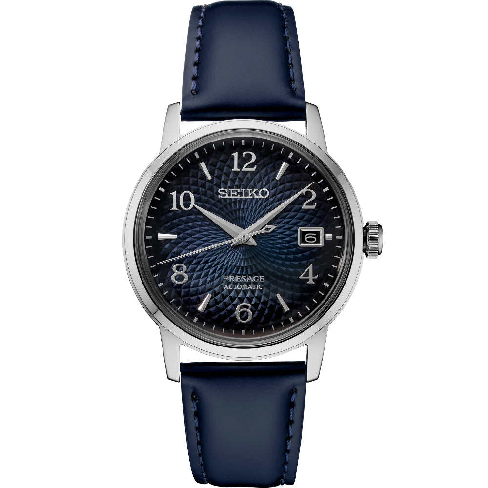 Seiko Presage 38.5mm Automatic Cocktail Time Watch with Classic Design
