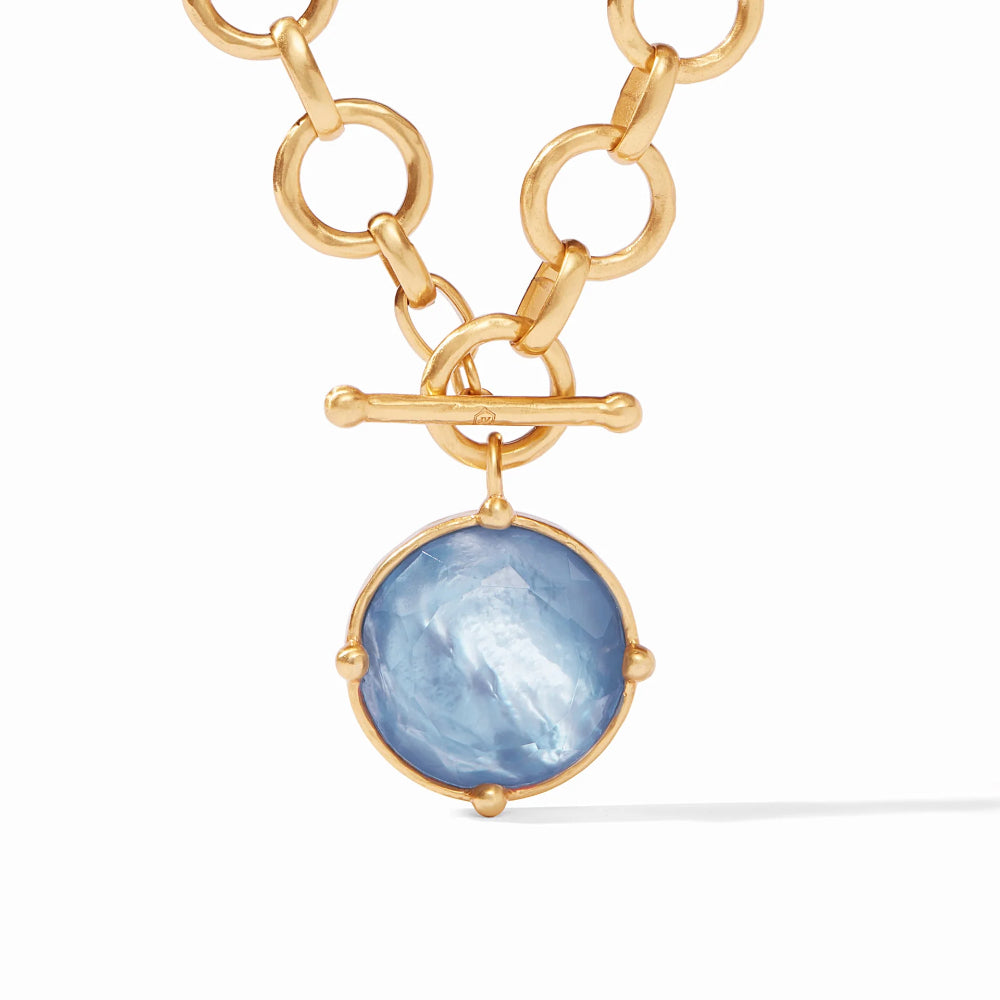 Julie Vos Shining Honeybee Statement Necklace with 24K Gold Plate