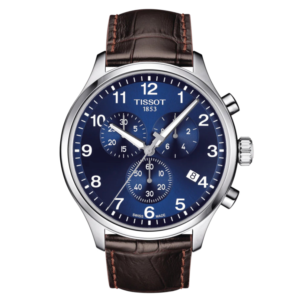 Tissot 45mm XL Classic Quartz Chronograph Sports Watch for Men and Women