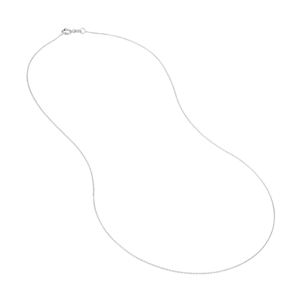 20-Inch 14k Gold Diamond-Cut Cable Chain for Sparkling Style