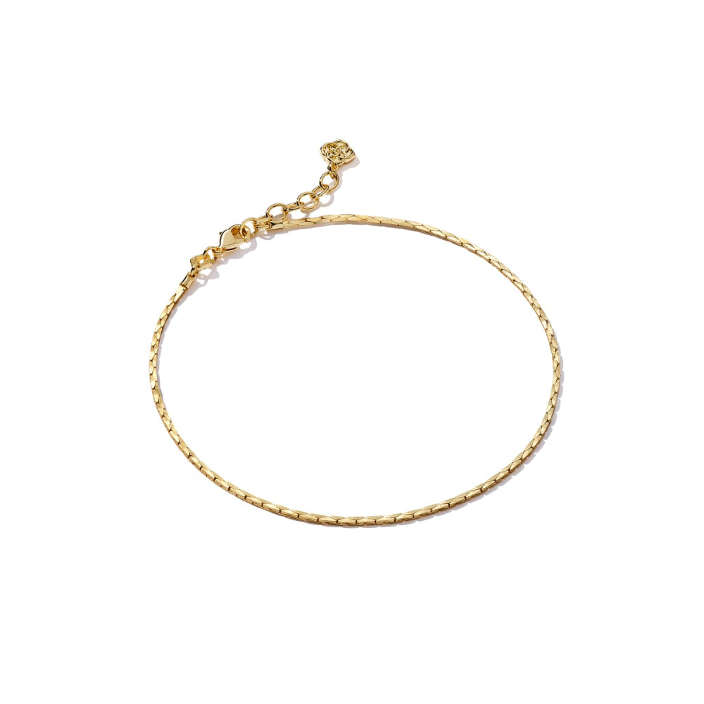 Kendra Scott Lennon Minimalist Chain Anklet for Fashionable Styling