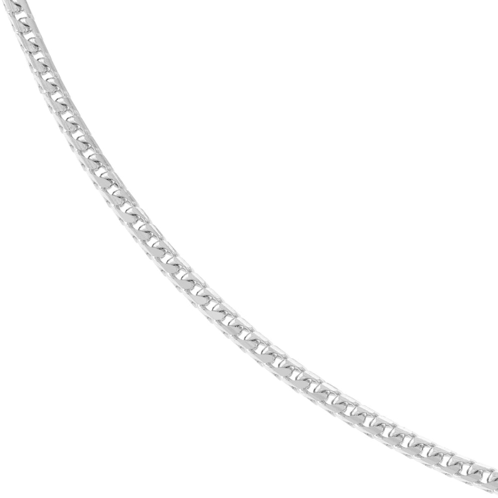 14k Gold 1.55mm Franco Chain for Stylish Layering or Solo Wear