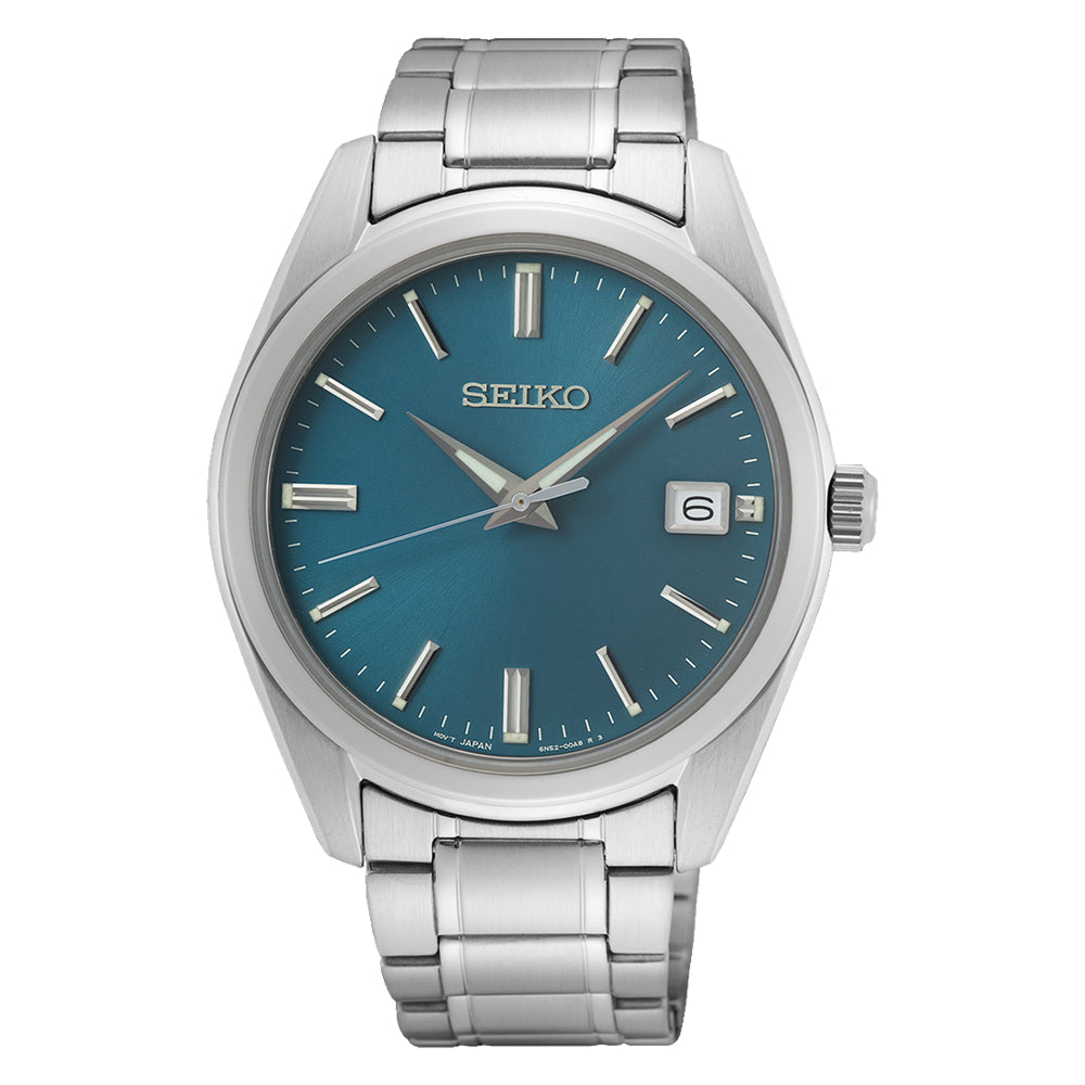 Seiko Essential Collection 40mm Stainless Steel Quartz Wristwatch
