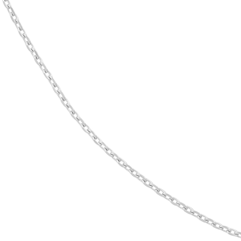 20-Inch 14k Gold Diamond-Cut Cable Chain for Sparkling Style
