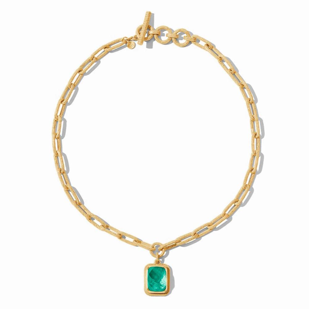 Julie Vos Statement Cheval Paperclip Necklace for Fashion Enthusiasts