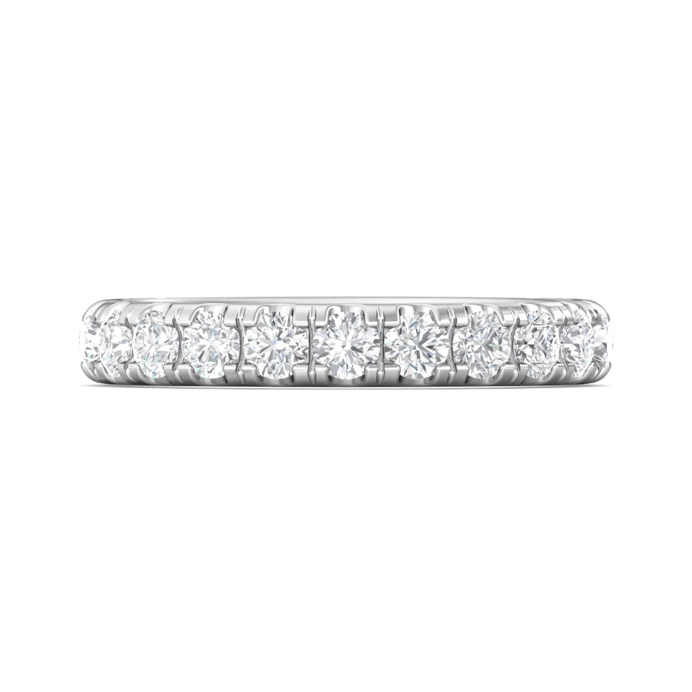 Exquisite 14k Diamond Wedding Band by Martin Flyer for Timeless Celebrations