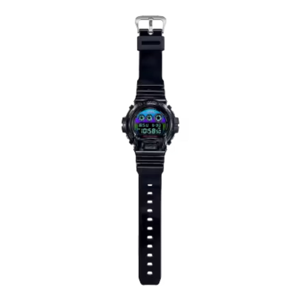 G-Shock DW6900RGB-1 Digital Watch: Virtual Rainbow 6900 Series with Toughness