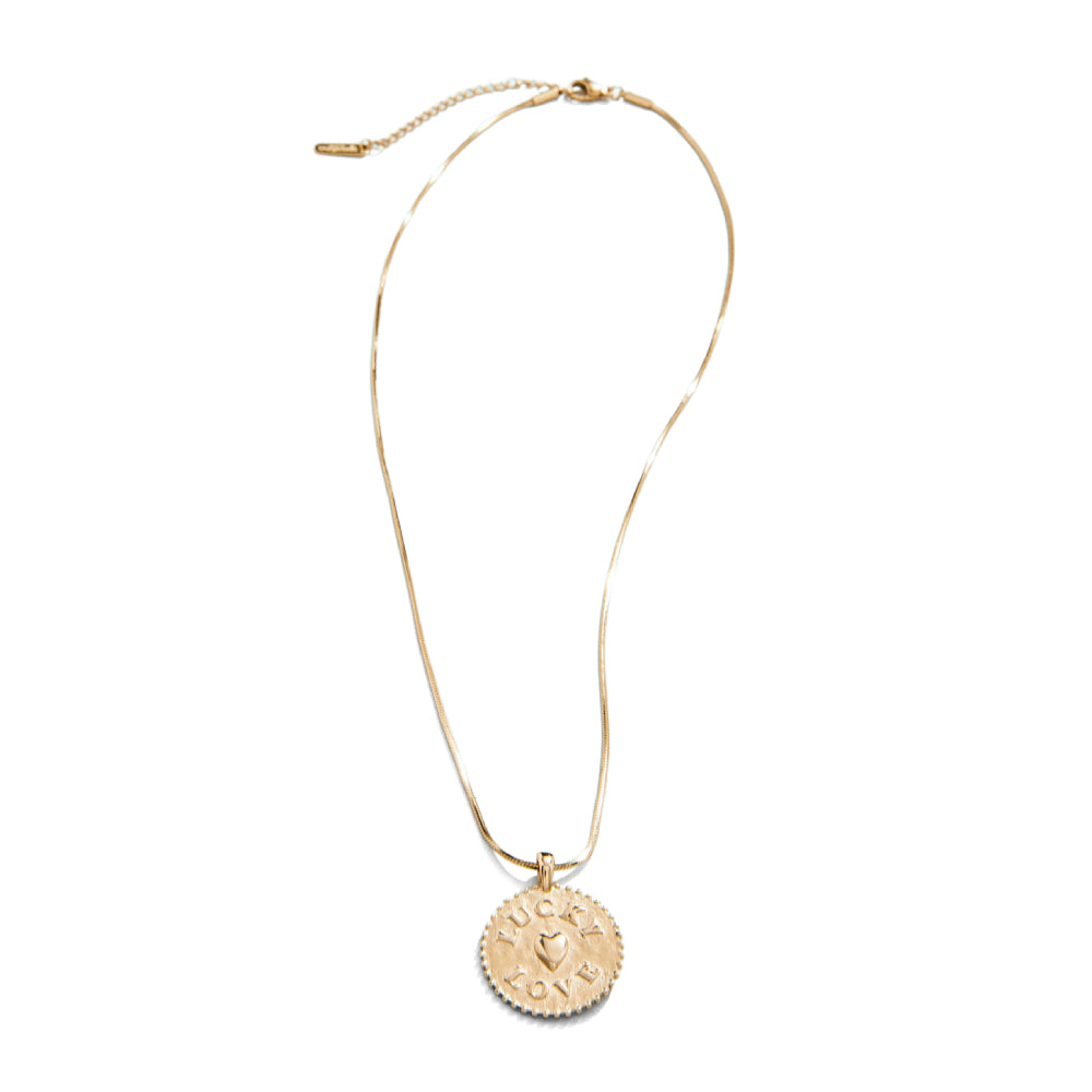Spartina 18-Inch Crystal Adorned Lucky in Love Talisman Necklace for Collectors