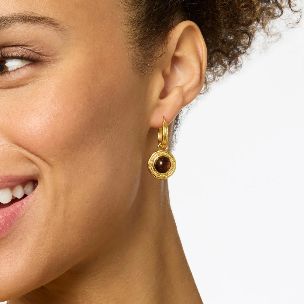Julie Vos Madison Versatile 6-in-1 Fashion Charm Earrings for Women